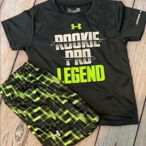24 month under armour shorts outfit